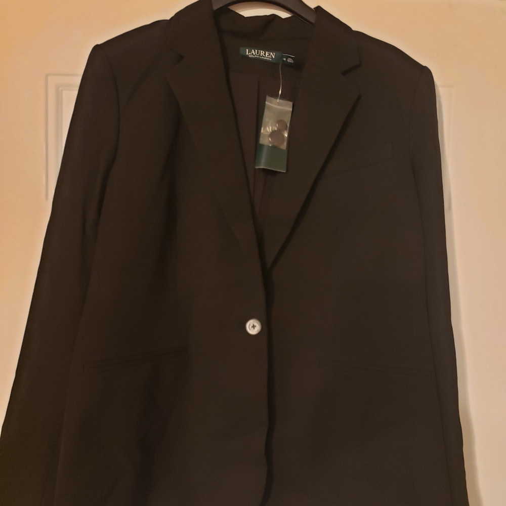 Ralph Lauren jacket Blazer Size 16 NWT $195